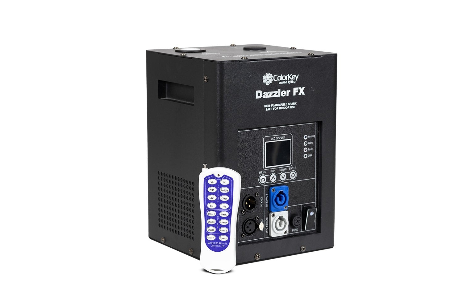 Colorkey Dazzler FX MK2 - Cold Spark Machine (Black)