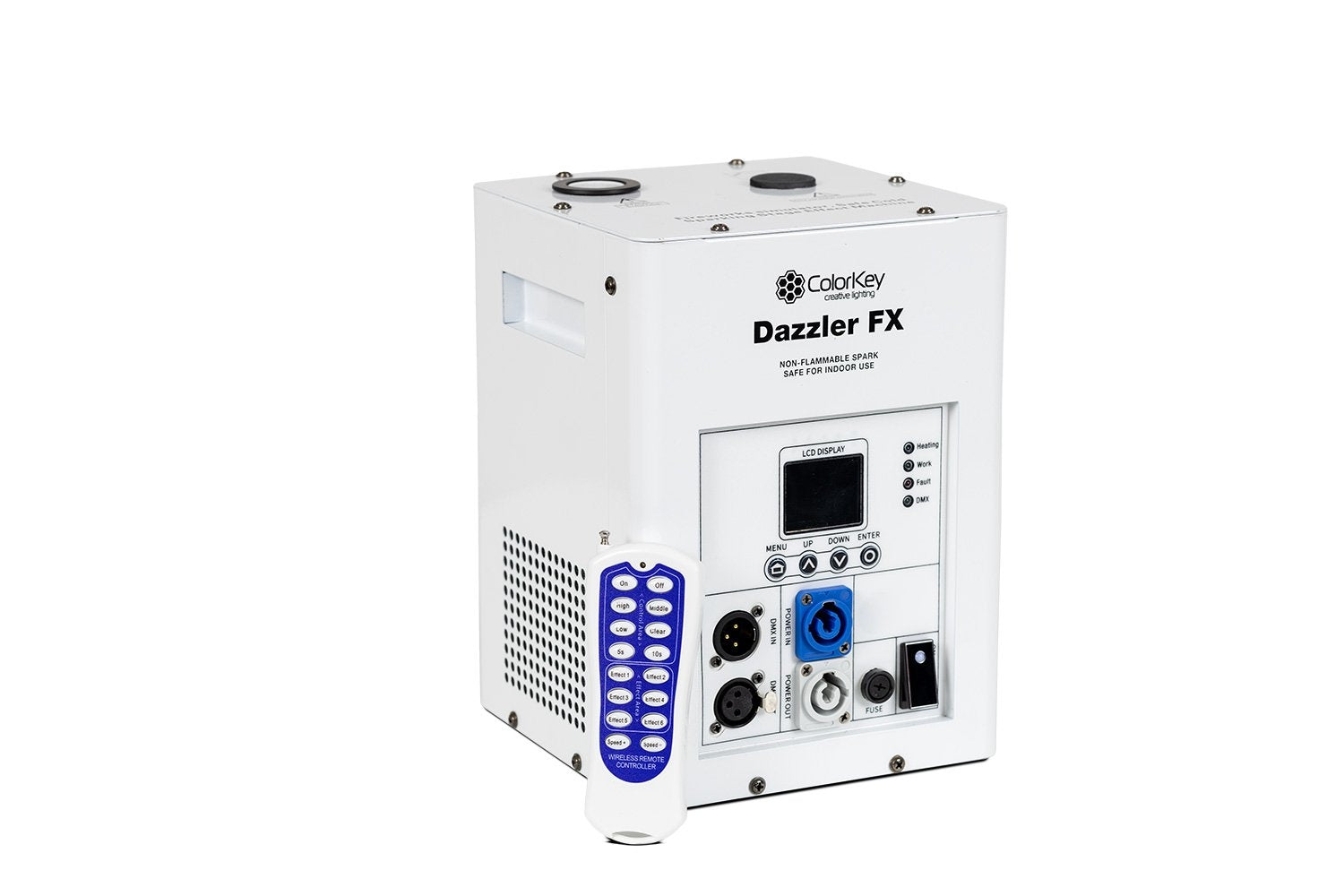 Colorkey Dazzler FX MK2 Pack - 2 Dazzler FX MK2 Bundle with Road Case (White)