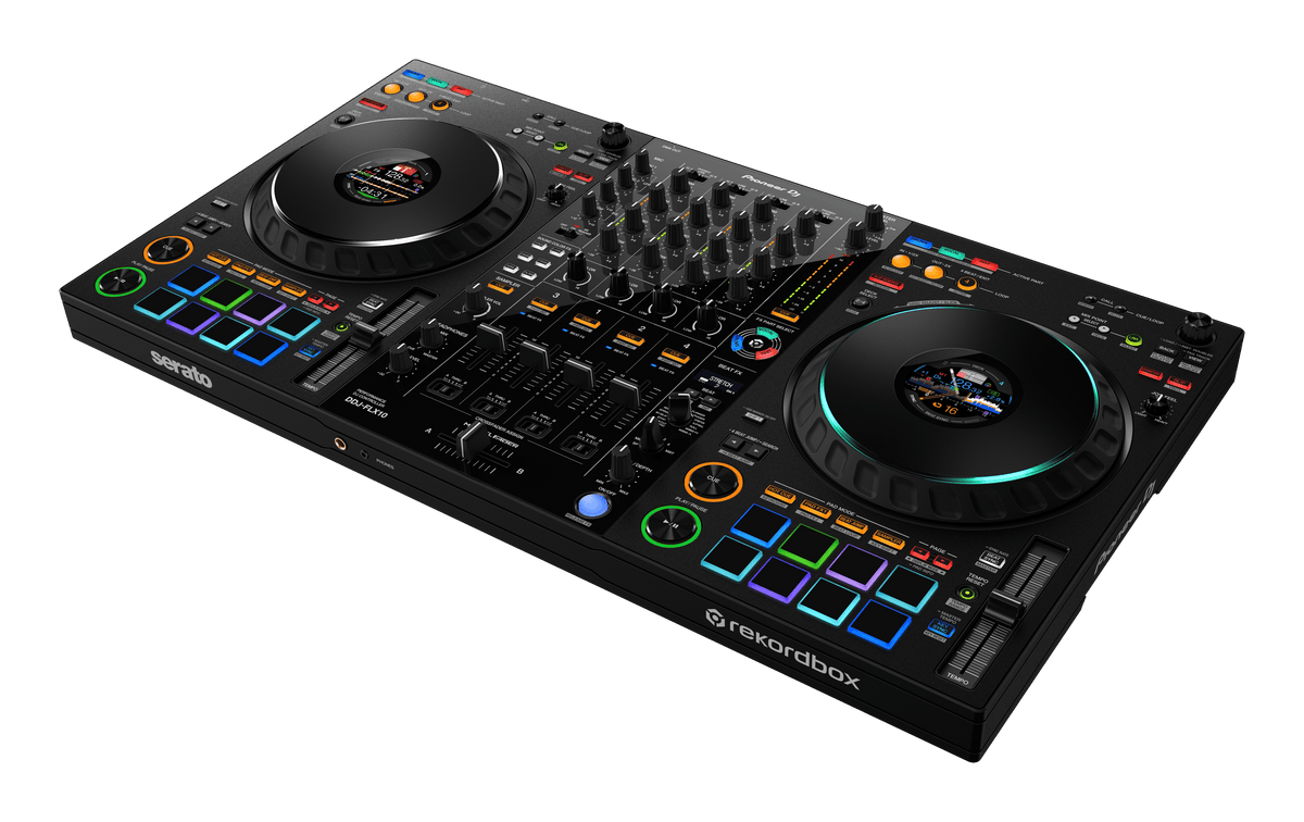 Pioneer DJ DDJ-FLX10 - 4-channel Performance DJ controller.