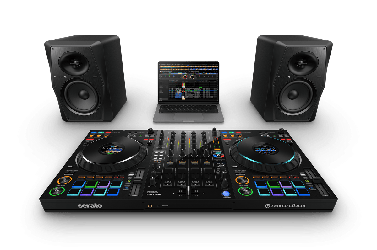 Pioneer DJ DDJ-FLX10 - 4-channel Performance DJ controller.