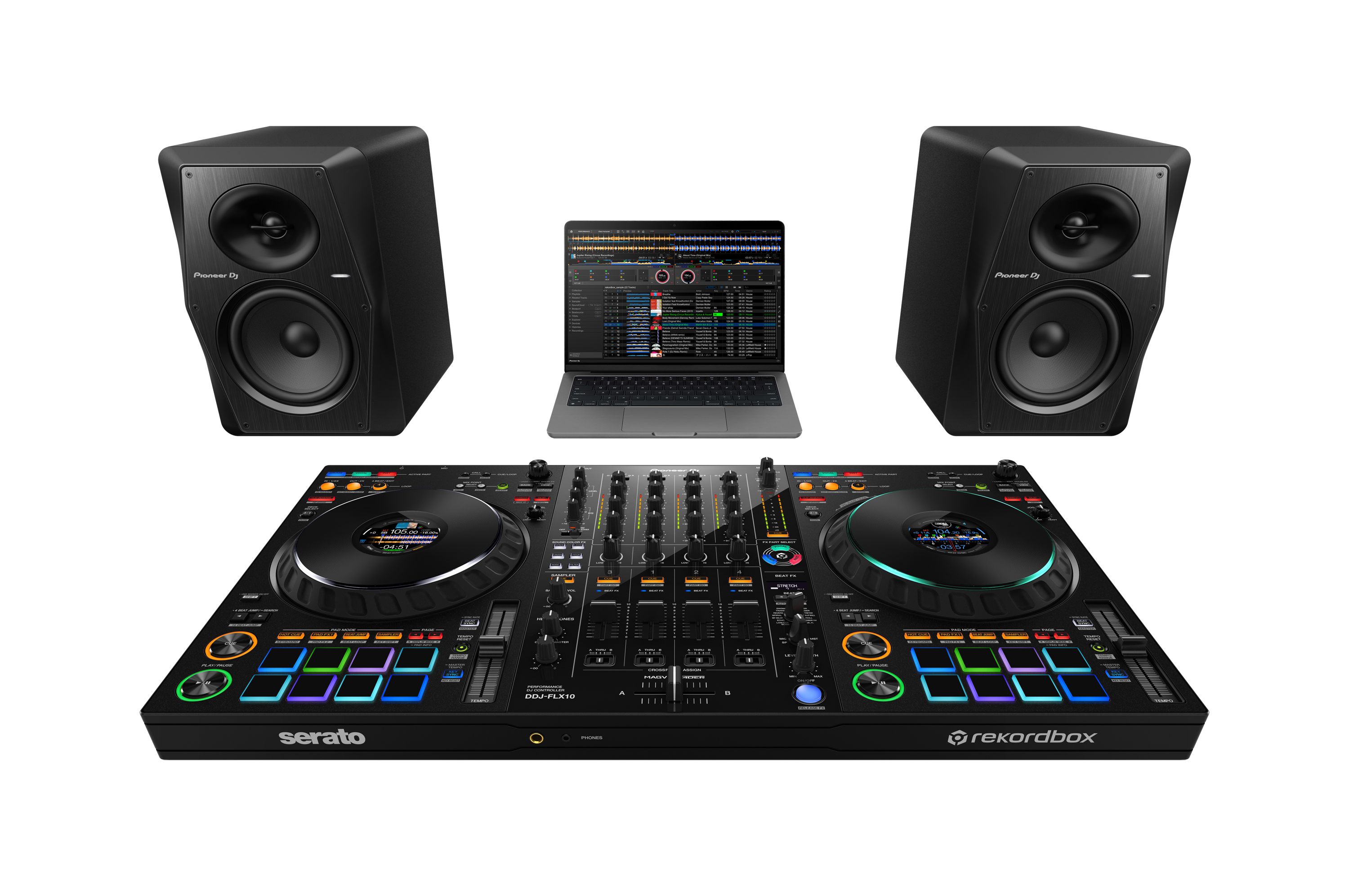 Pioneer DJ DDJ-FLX10 - 4-channel Performance DJ controller