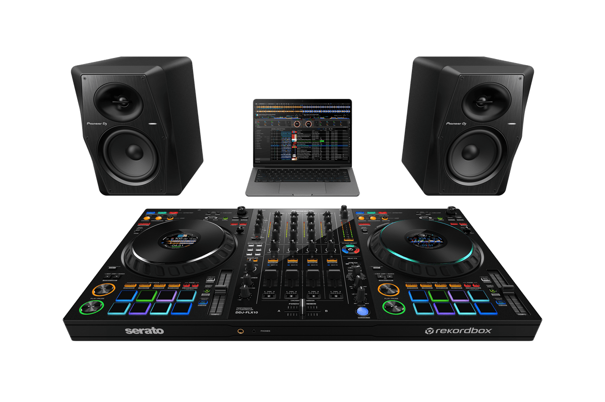 Pioneer DJ DDJ-FLX10 - 4-channel Performance DJ controller.