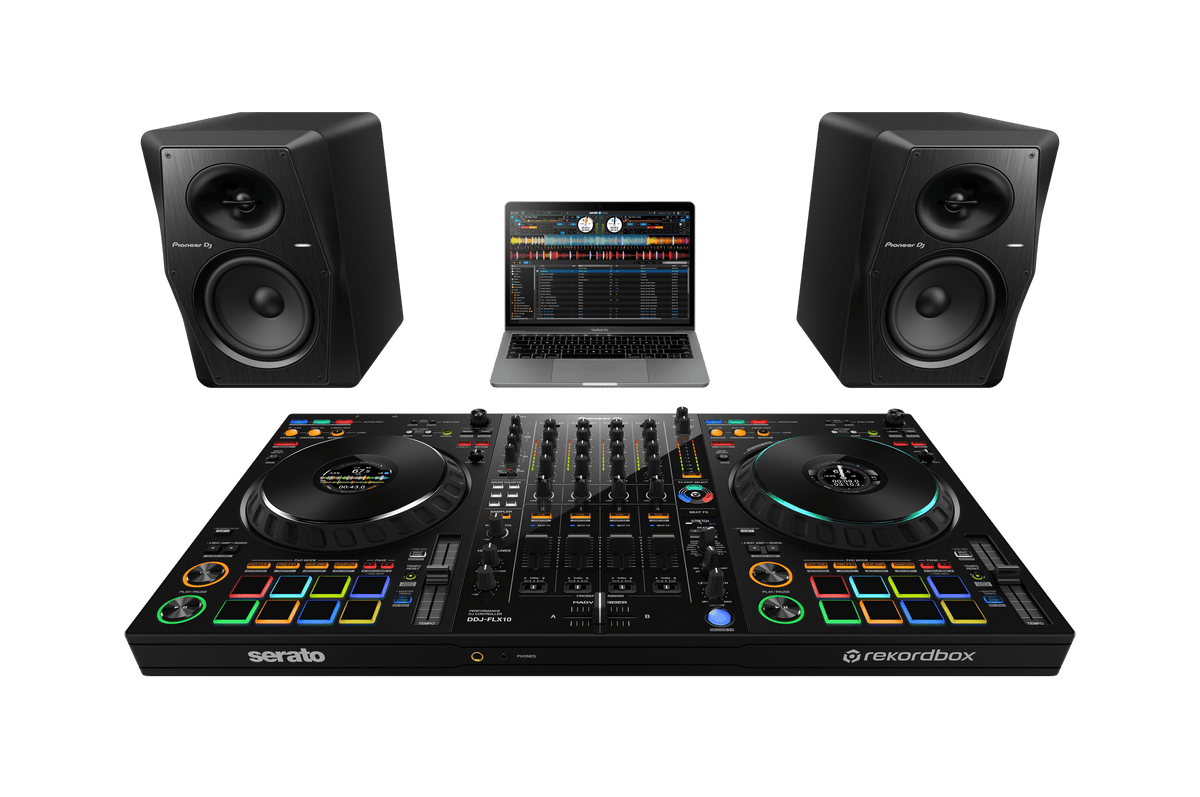 Pioneer DJ DDJ-FLX10 - 4-channel Performance DJ controller.