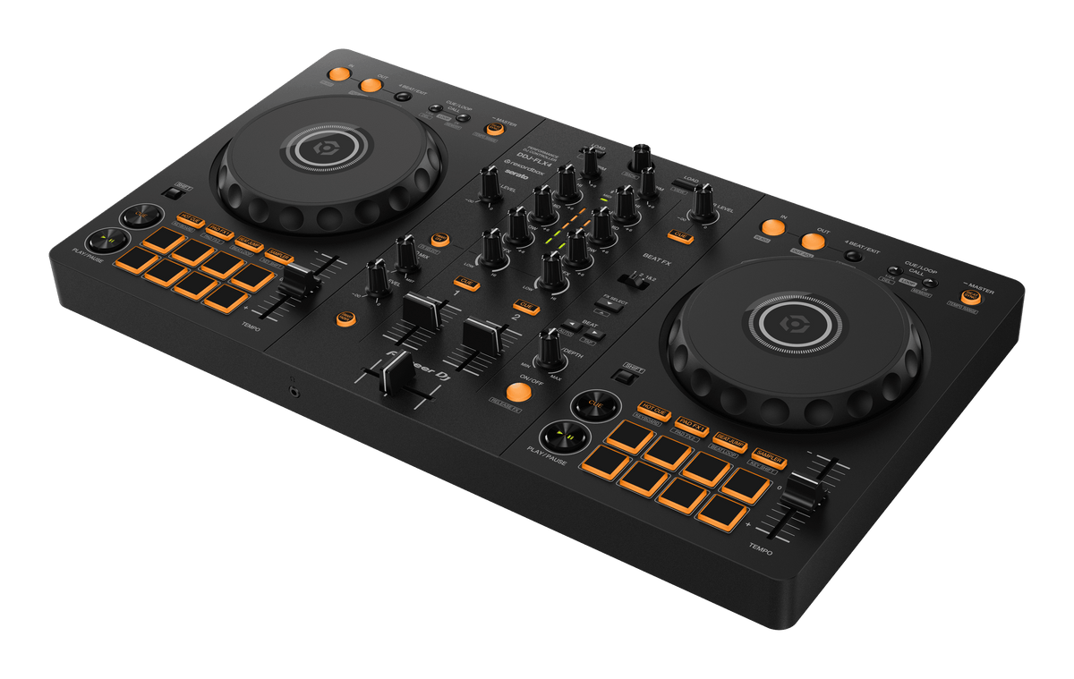 Pioneer DJ DDJ-FLX4 - 2-Channel DJ Controller for Rekordbox and Serato - Open Box.