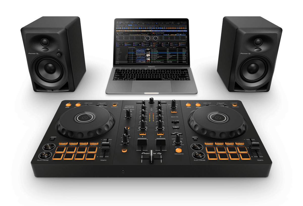 Pioneer DJ DDJ-FLX4 - 2-Channel DJ Controller for Rekordbox and Serato - Open Box.