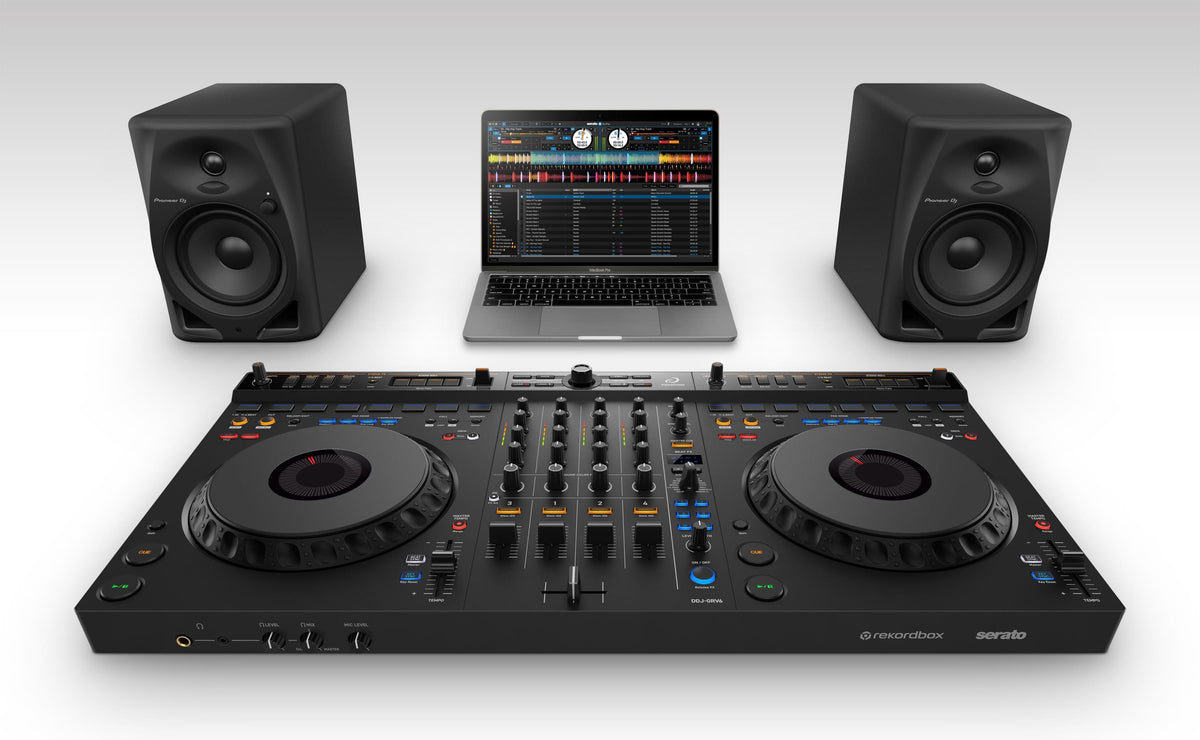 AlphaTheta DDJ-GRV6 - 4-channel Performance DJ Controller.