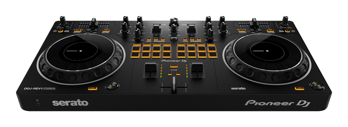 Pioneer DJ DDJ-REV1 - Scratch-style 2-channel DJ controller for Serato DJ Lite - FREE 30-Day access for DDJ-REV1 complimentary course!.