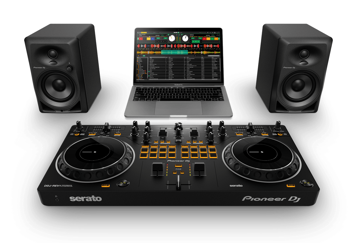 Pioneer DJ DDJ-REV1 - Scratch-style 2-channel DJ controller for Serato DJ Lite - FREE 30-Day access for DDJ-REV1 complimentary course!.