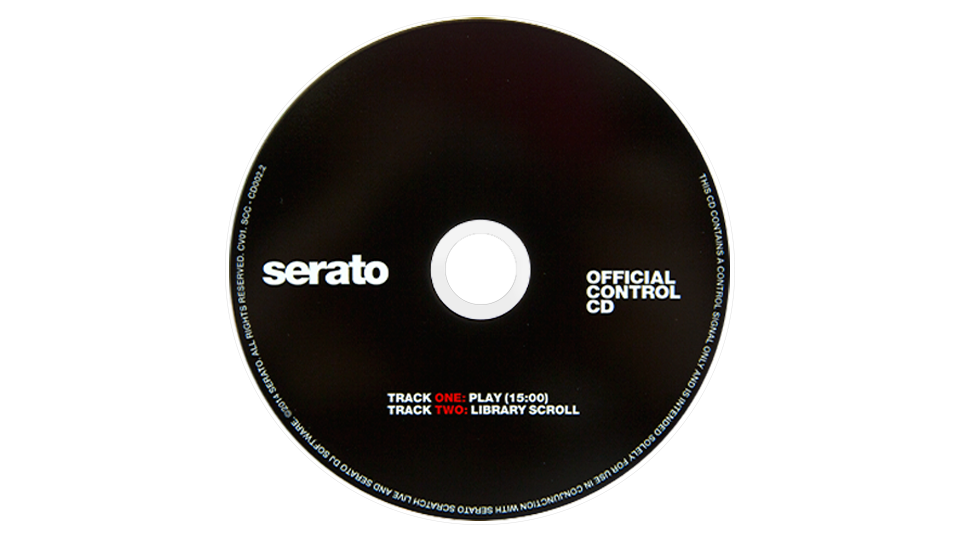 Serato Official Control CDs (Pair)