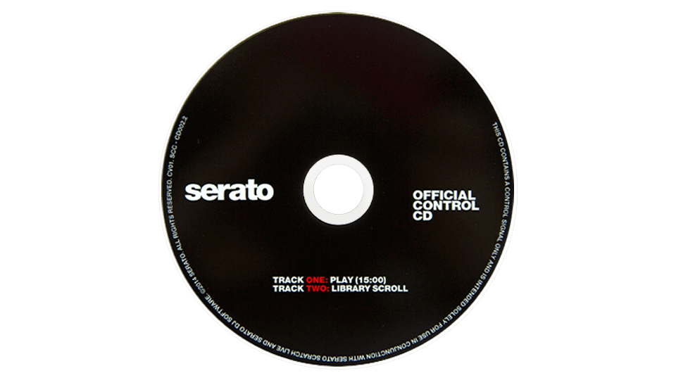 Serato Official Control CDs (Pair).