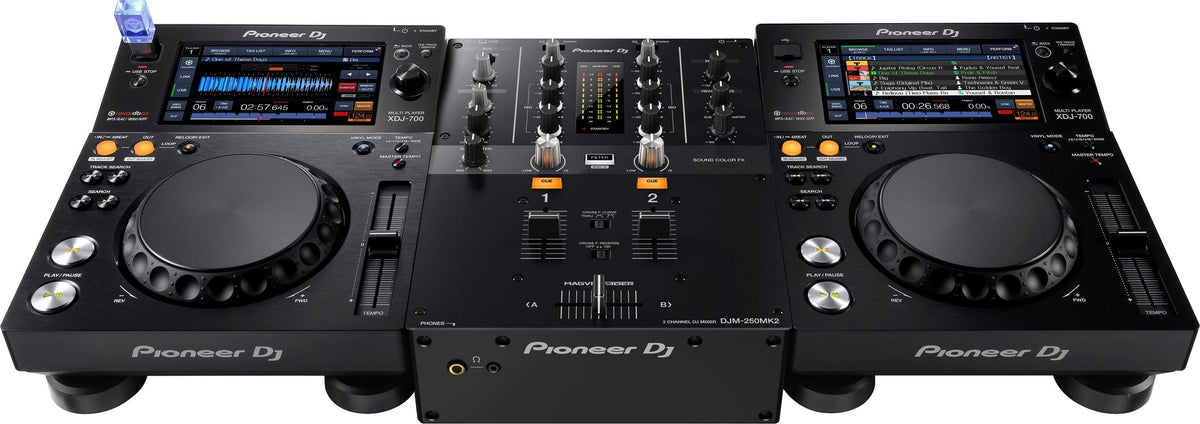 Pioneer DJ DJM-250MK2 - 2-Channel Scratch Mixer with rekordbox DJ and rekordbox DVS Open Box.