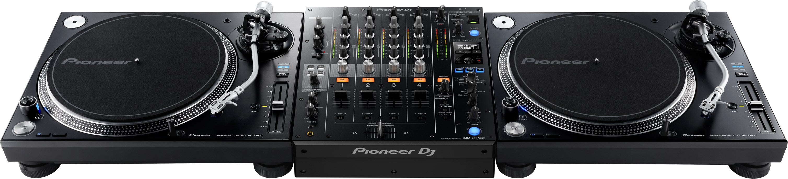 Pioneer DJ DJM-750MK2 - Professional 4-Channel Mixer