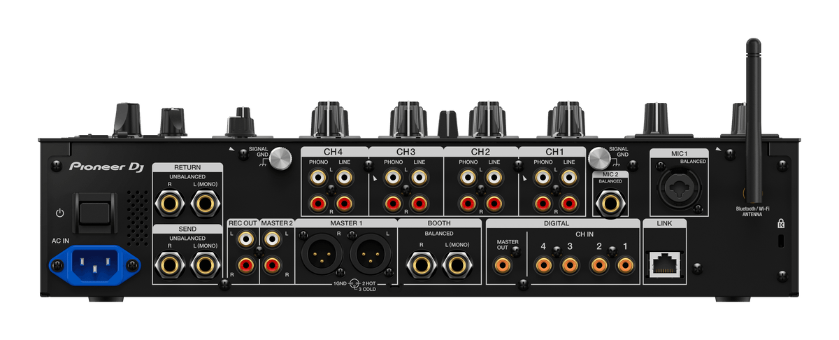 Pioneer DJ DJM-A9 - 4-Channel Professional DJ Mixer - Open Box.