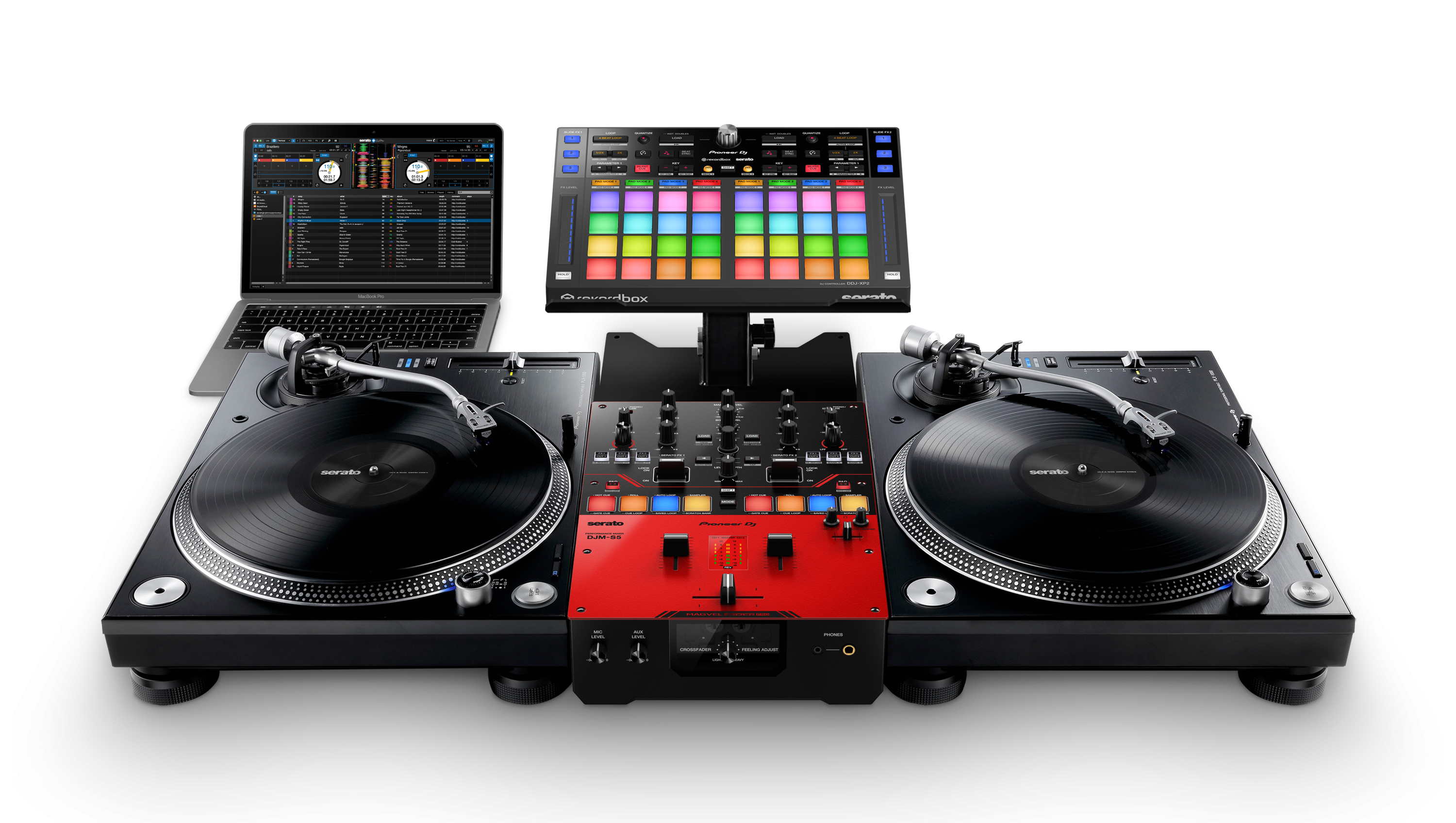 Pioneer DJ DJM-S5 - Scratch-Style 2-Channel DJ Mixer - Open Box