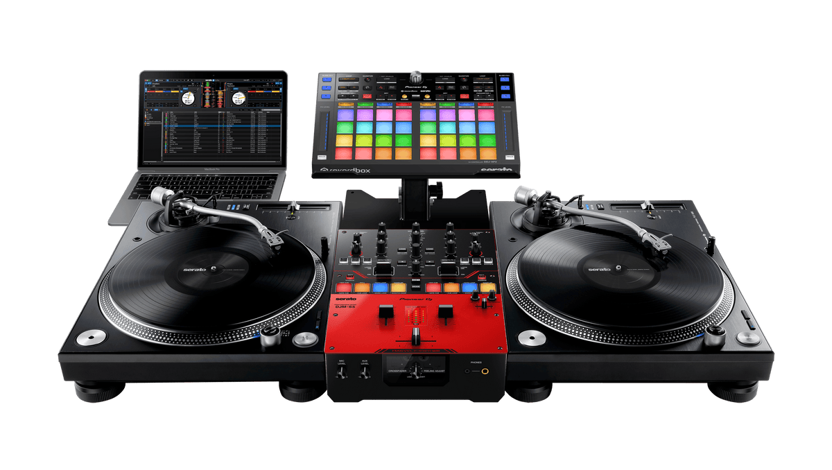 Pioneer DJ DJM-S5 - Scratch-Style 2-Channel DJ Mixer.