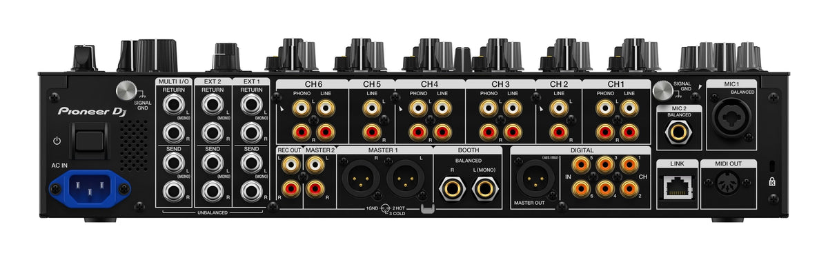 Pioneer DJ DJM-V10 - 6-Channel Club Mixer - Open Box.