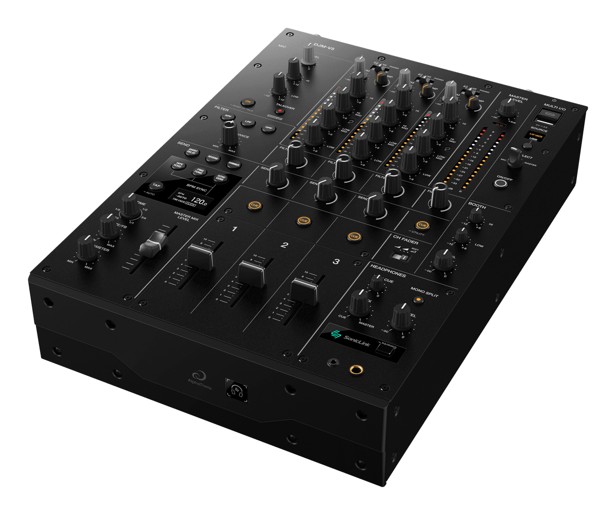 AlphaTheta DJM-V5 - 3-Channel DJ Mixer - Open Box.