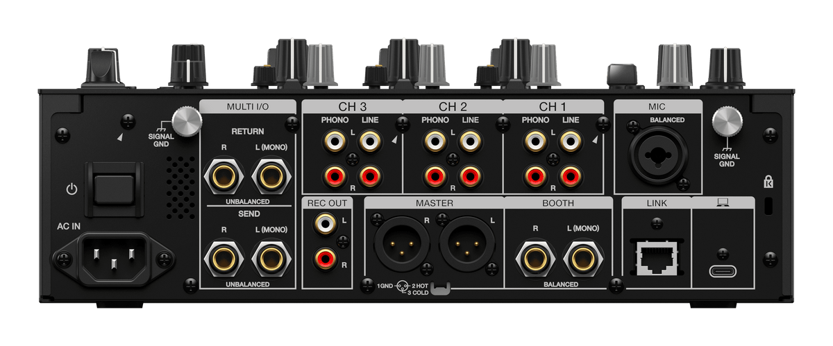 AlphaTheta DJM-V5 - 3-Channel DJ Mixer - Open Box.