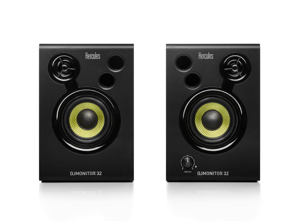 Hercules DJ MONITOR 32 - 3-Inch, 60 watt DJ Monitor (Pair).