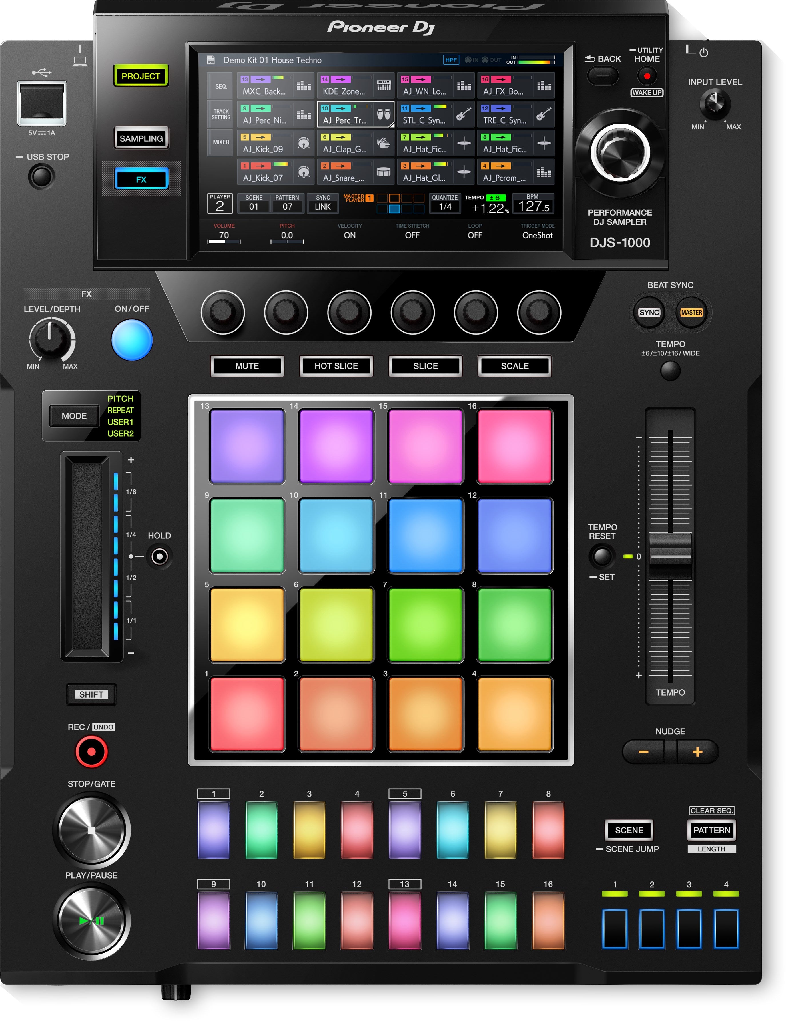 Pioneer DJ DJS-1000 Standalone Performance Sampler | The DJ Hookup