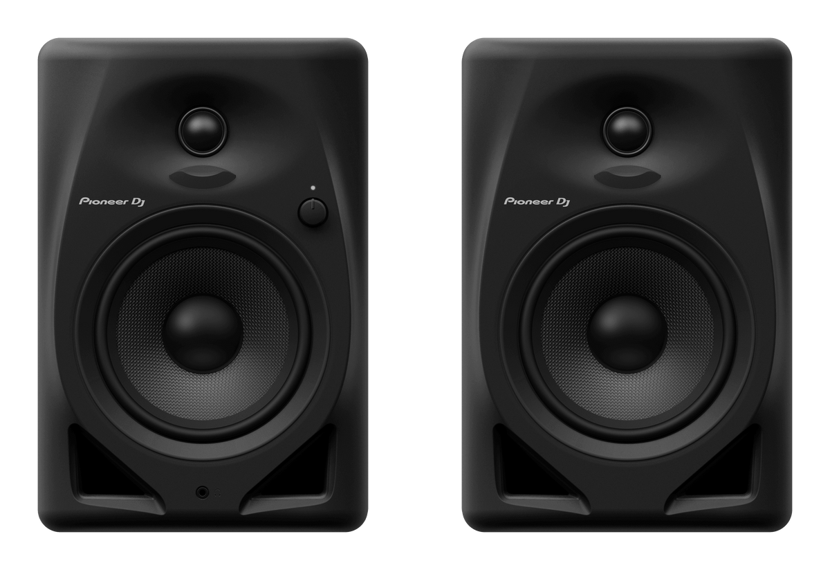 Pioneer DJ DM-50D-K - 5” Desktop Monitor System (Pair, Black).