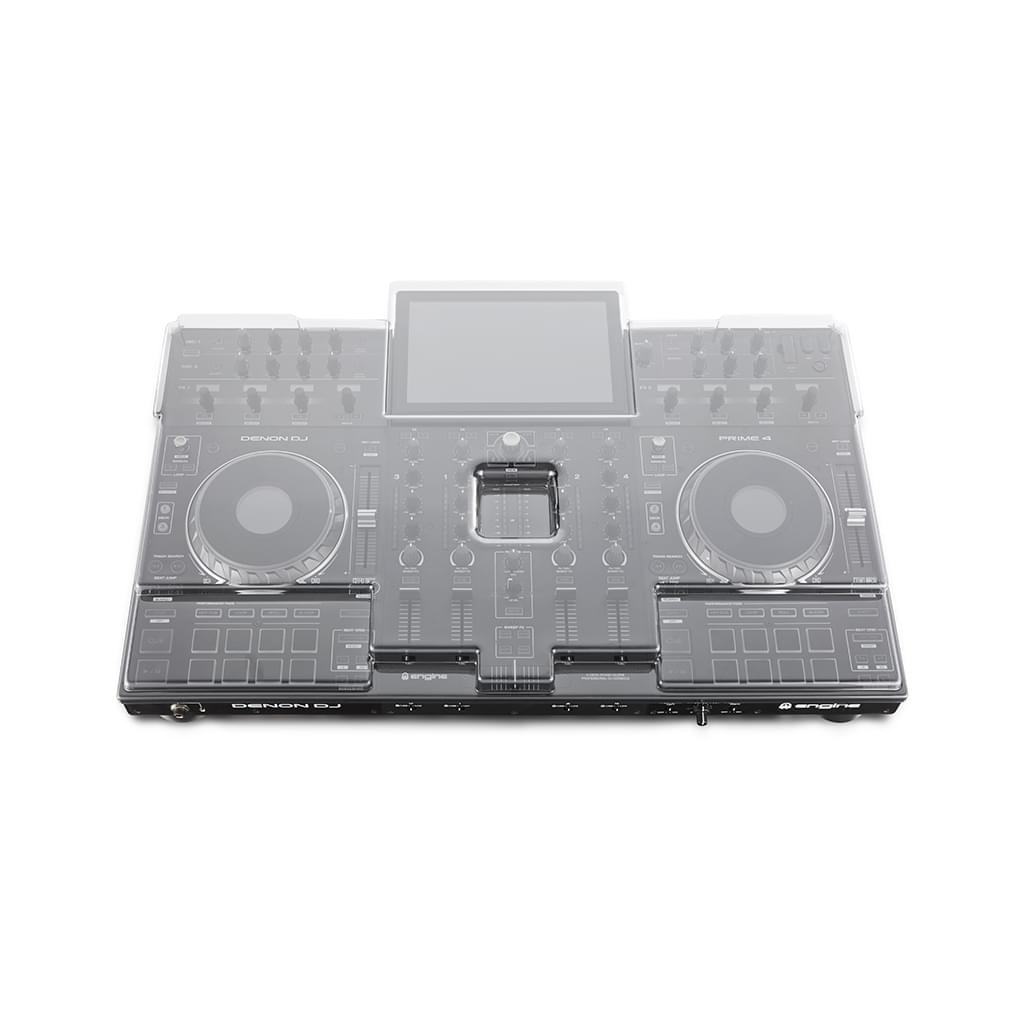 Decksaver DS-PC-PRIME4 - Protective Cover for the Denon DJ Prime 4 & Prime 4+ Controllers.