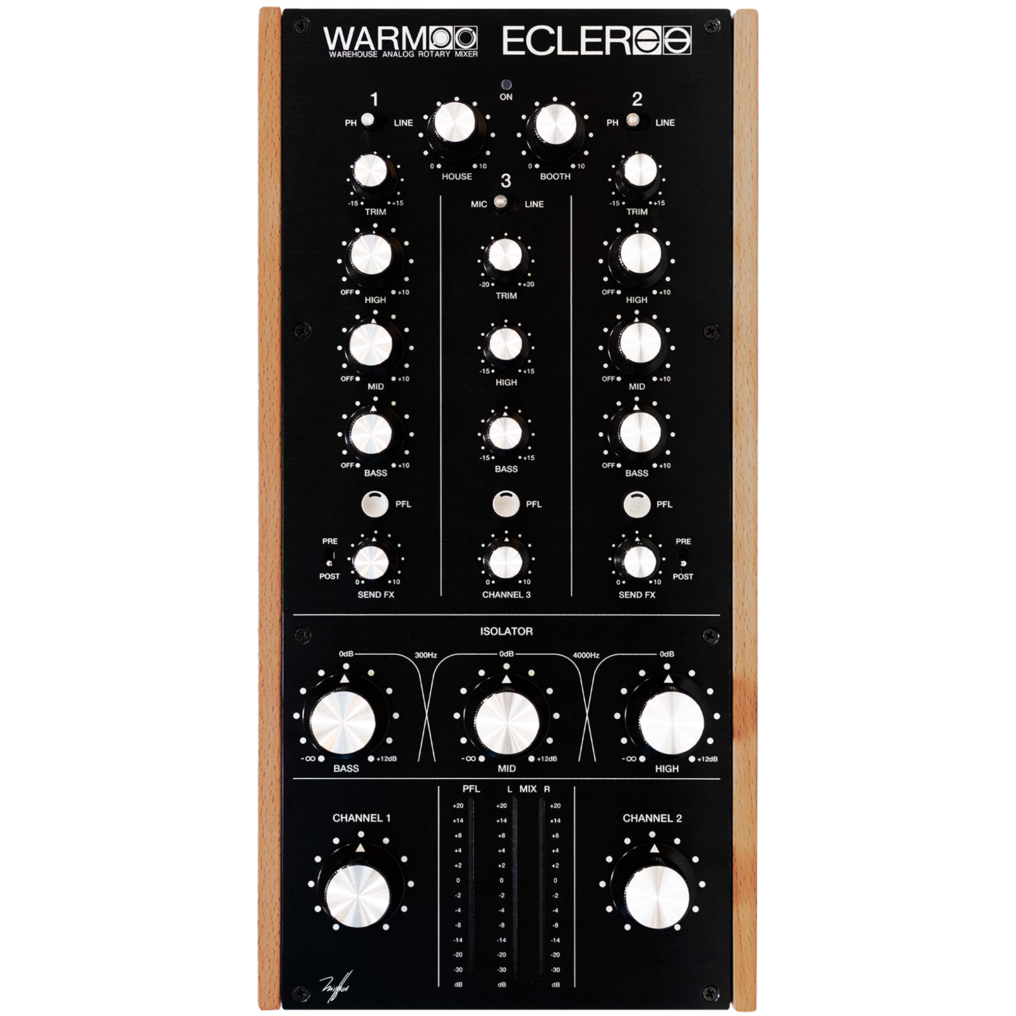 ECLER WARM2 - Analogue Rotary Mixer Unit