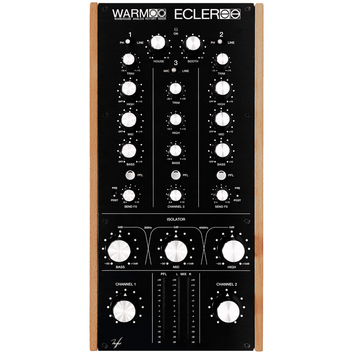 ECLER WARM2 - Analogue Rotary Mixer Unit.