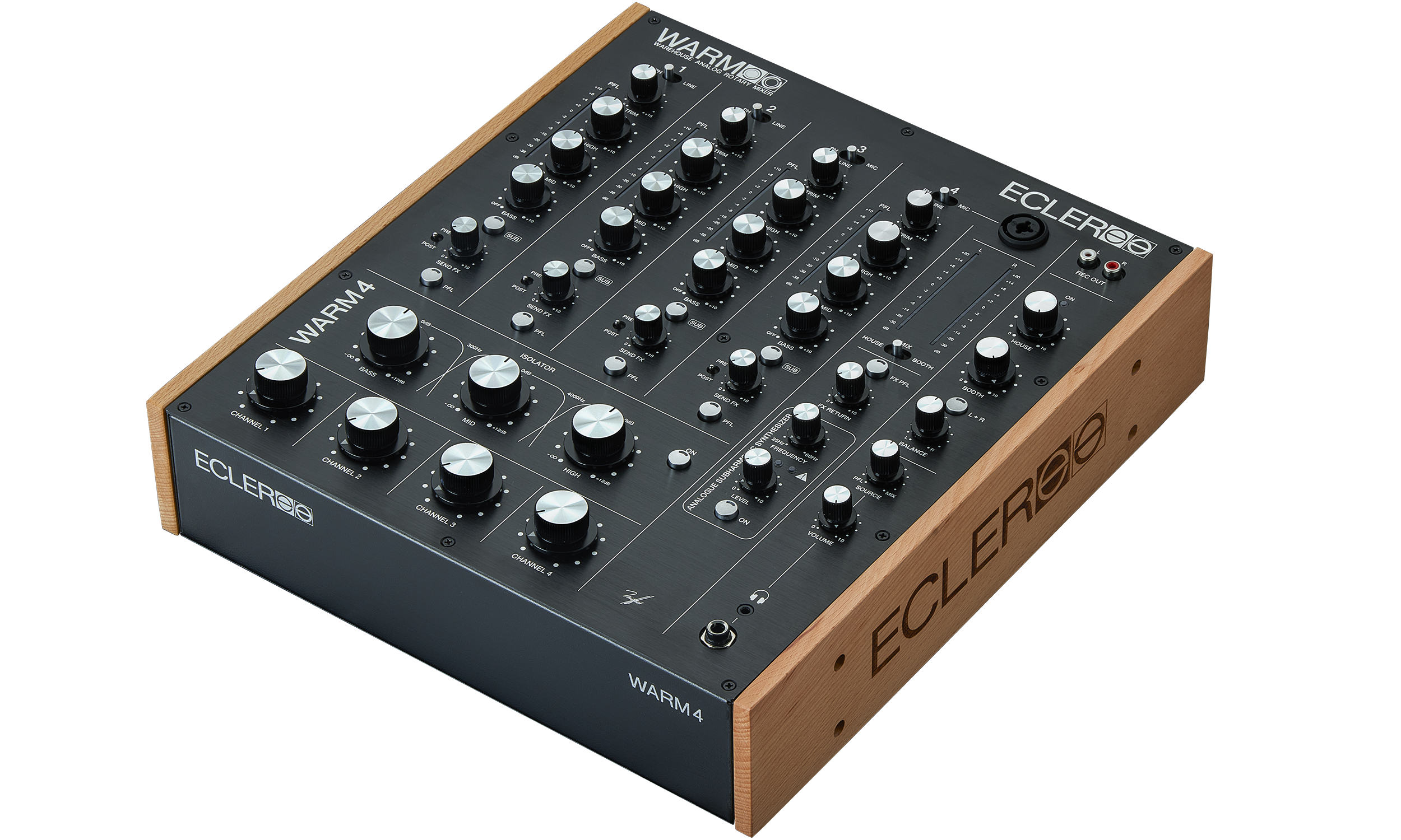ECLER WARM4 - Analogue Rotary Mixer Unit