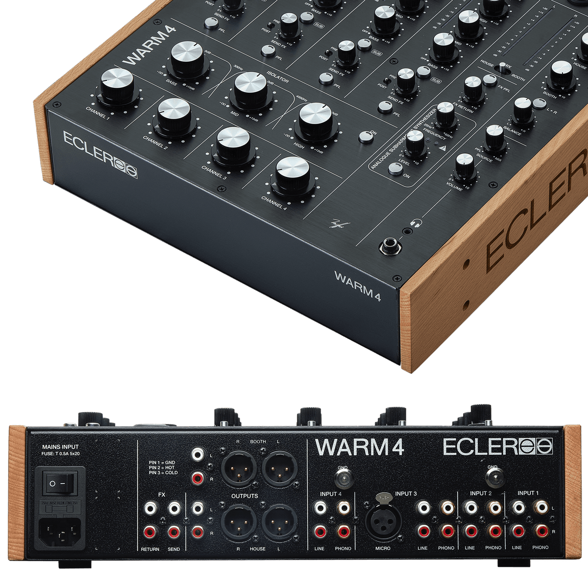 ECLER WARM4 - Analogue Rotary Mixer Unit.