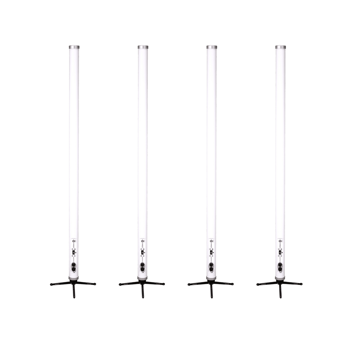 JMAZ PROFESSIONAL ELECTRO T4 4PK - 90W RGBW LED Battery Powered Outdoor Tube Kit.