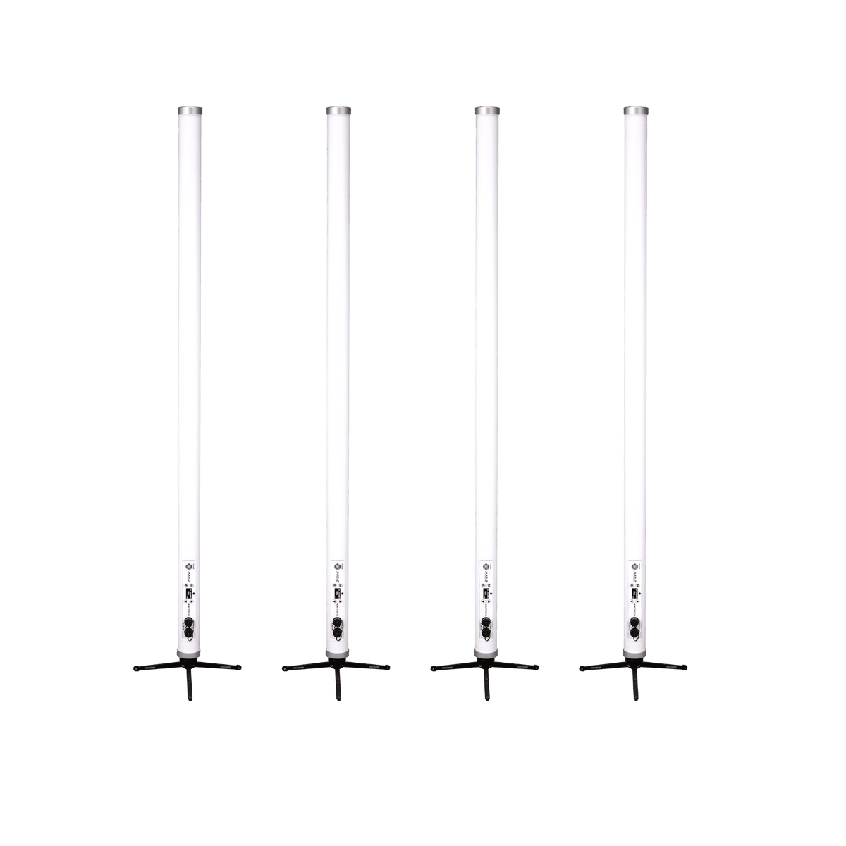 JMAZ PROFESSIONAL ELECTRO T5 4PK - High CRI RGBW+WW LED Battery Powered Outdoor Tube Kit.