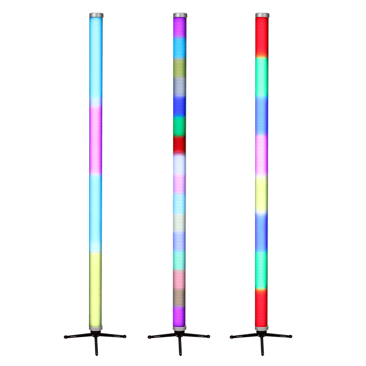 JMAZ PROFESSIONAL ELECTRO T5 4PK - High CRI RGBW+WW LED Battery Powered Outdoor Tube Kit.