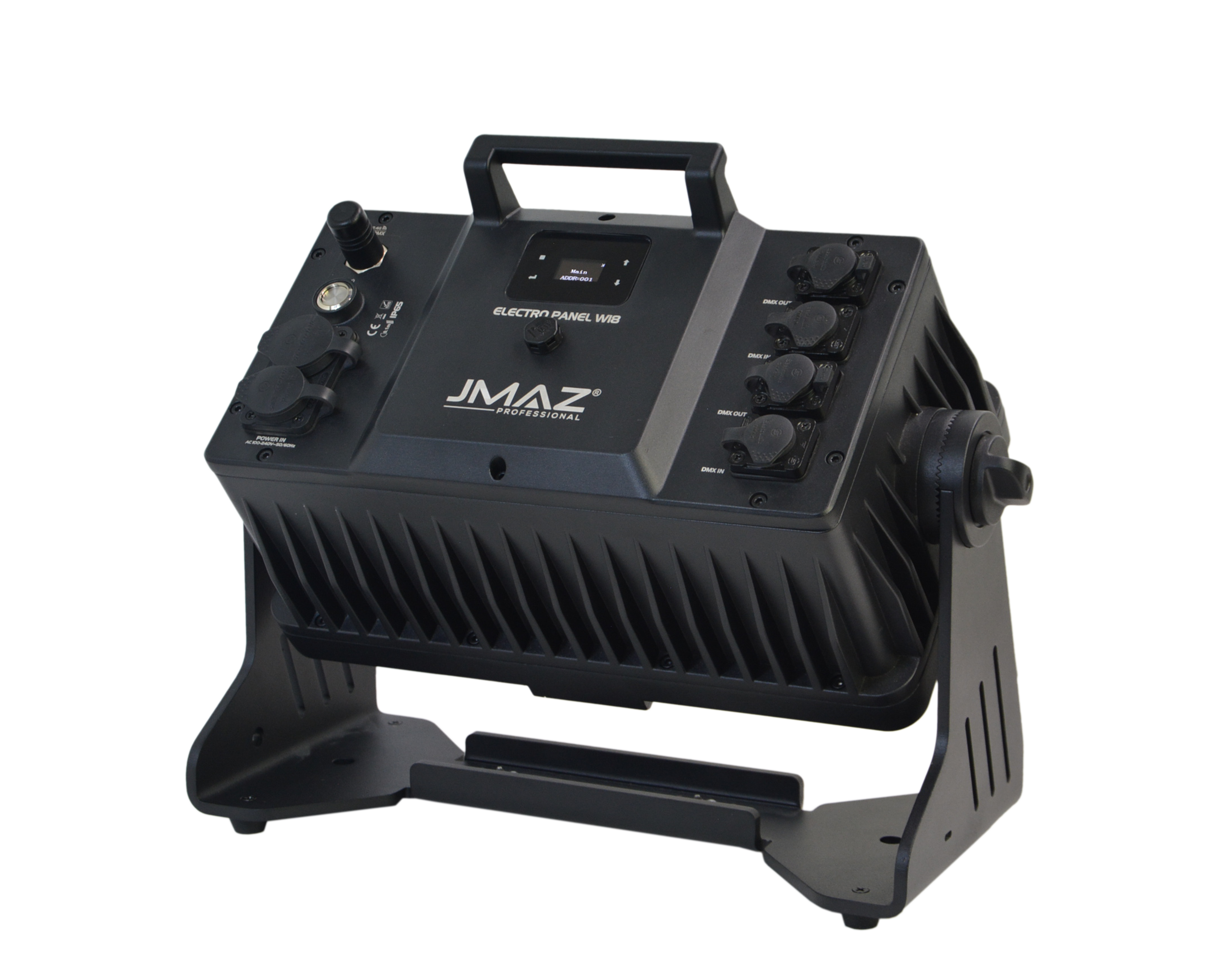 JMAZ PROFESSIONAL ELECTRO W18 PANEL - Electro W18 RGB+LIME LED Battery Powered Outdoor Panel