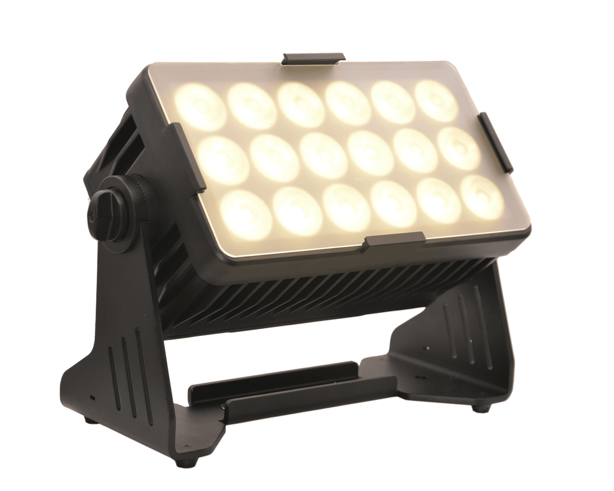 JMAZ PROFESSIONAL ELECTRO W18 PANEL - Electro W18 RGB+LIME LED Battery Powered Outdoor Panel.