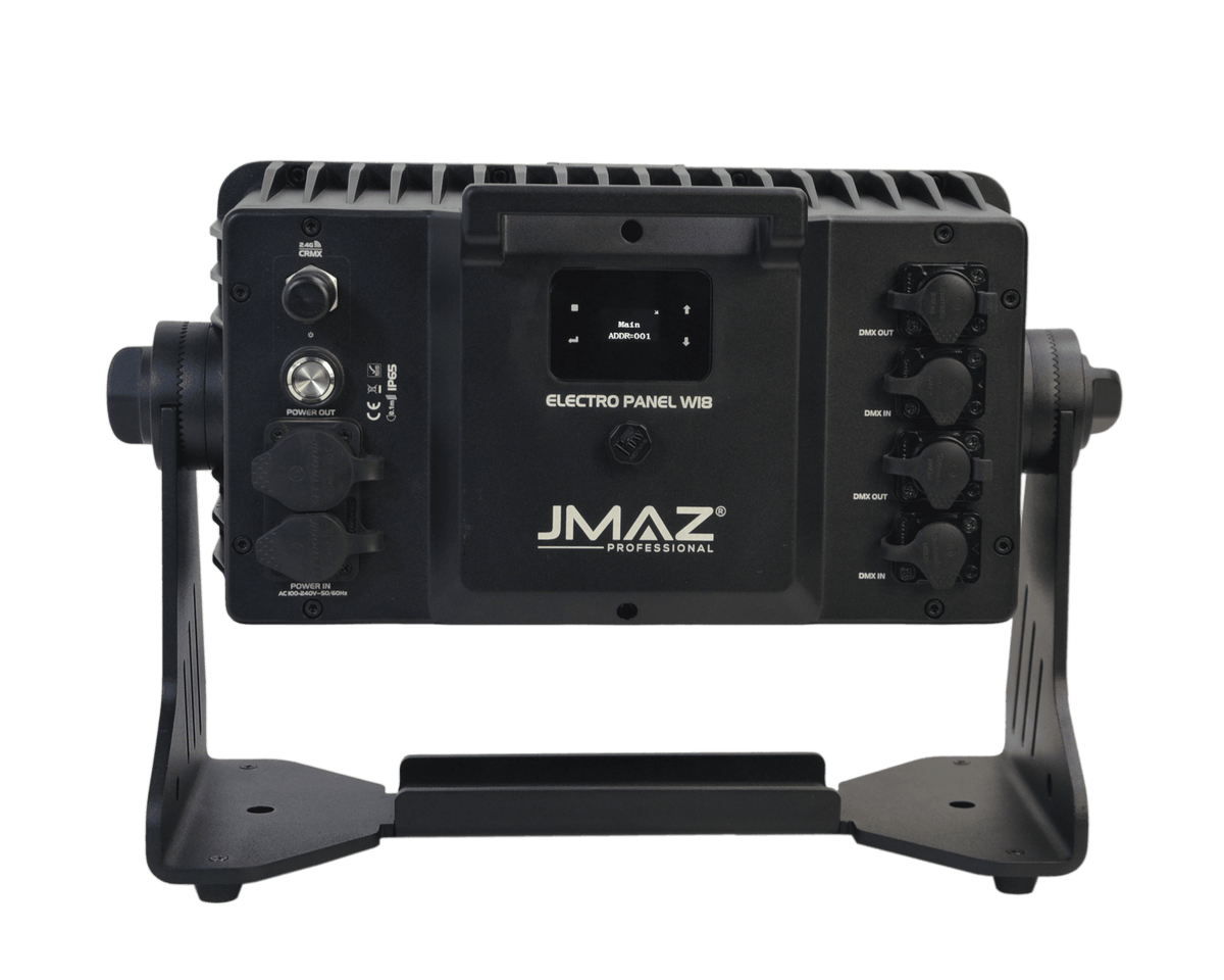 JMAZ PROFESSIONAL ELECTRO W18 PANEL - Electro W18 RGB+LIME LED Battery Powered Outdoor Panel.