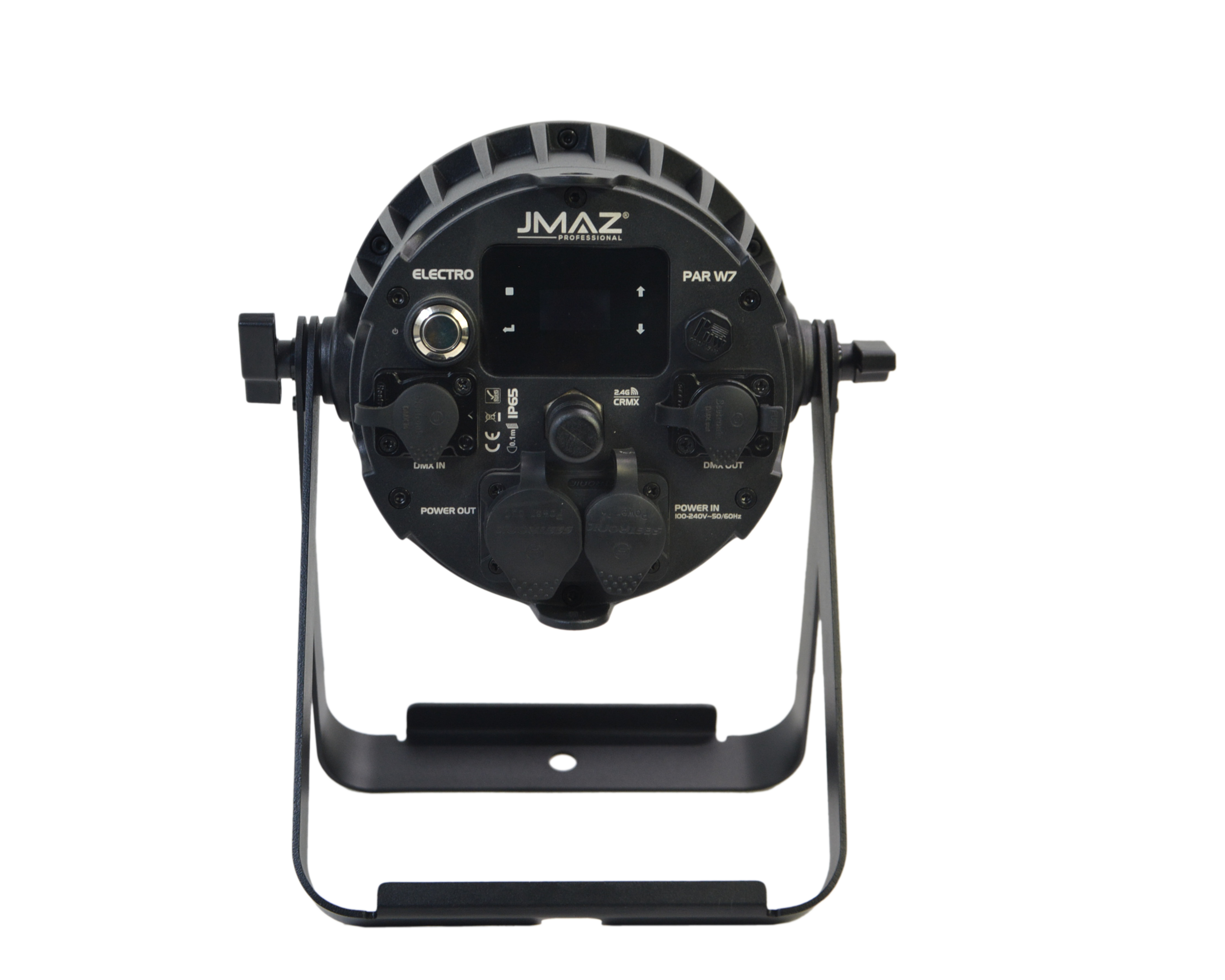JMAZ PROFESSIONAL ELECTRO PAR W7 - Electro W7 RGB+L IME LED Battery Powered Outdoor Par