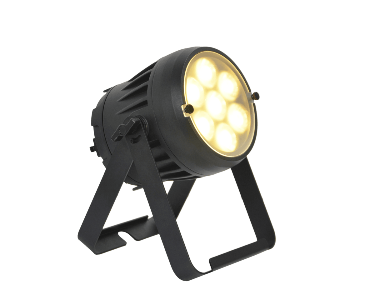 JMAZ PROFESSIONAL ELECTRO PAR W7 - Electro W7 RGB+L IME LED Battery Powered Outdoor Par.