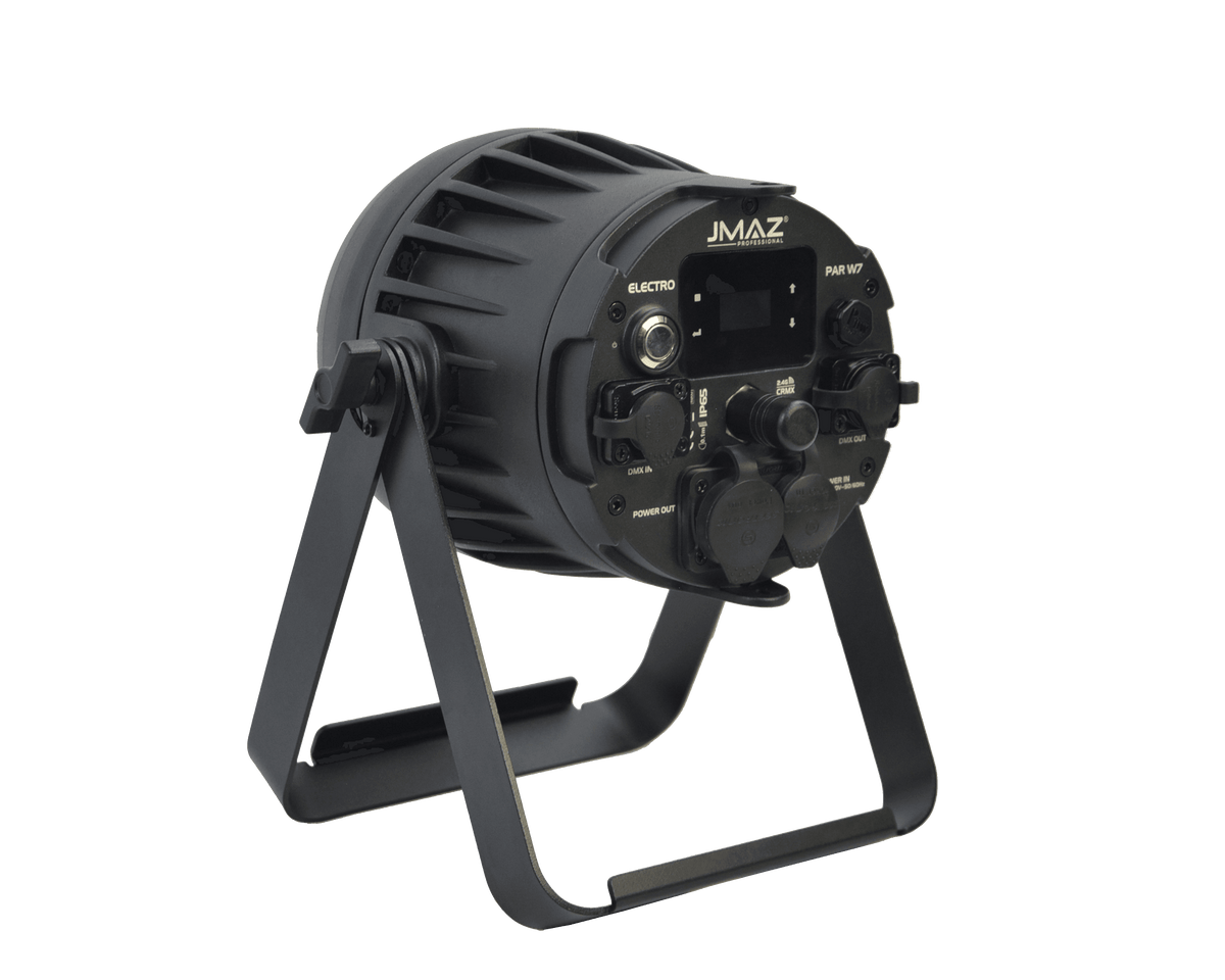 JMAZ PROFESSIONAL ELECTRO PAR W7 - Electro W7 RGB+L IME LED Battery Powered Outdoor Par.
