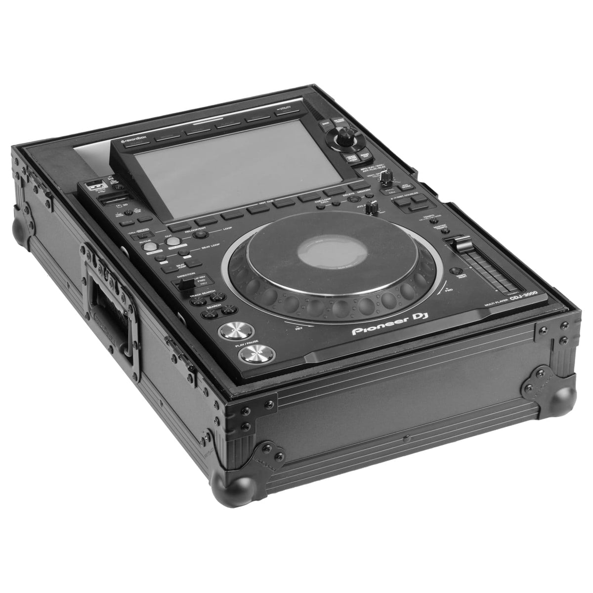 Odyssey FFXCDJ3000BL - LED Black Label Pioneer DJ CDJ-3000 Flight FX Case.