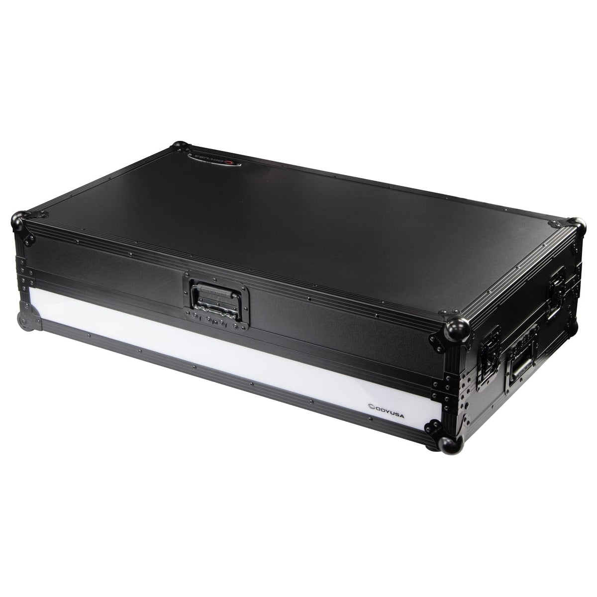 Odyssey FFXOPUSQUADCW1 - Pioneer DJ OPUS-QUAD Flight Effects Case with Glide Style Laptop Platform and Wheels.