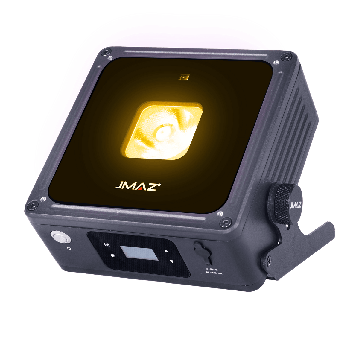 JMAZ MAD PAR BULLS IP - RGBA LED IP65 Outdoor Battery-Powered Par Wash Light with Wireless DMX, Diffuser & Remote