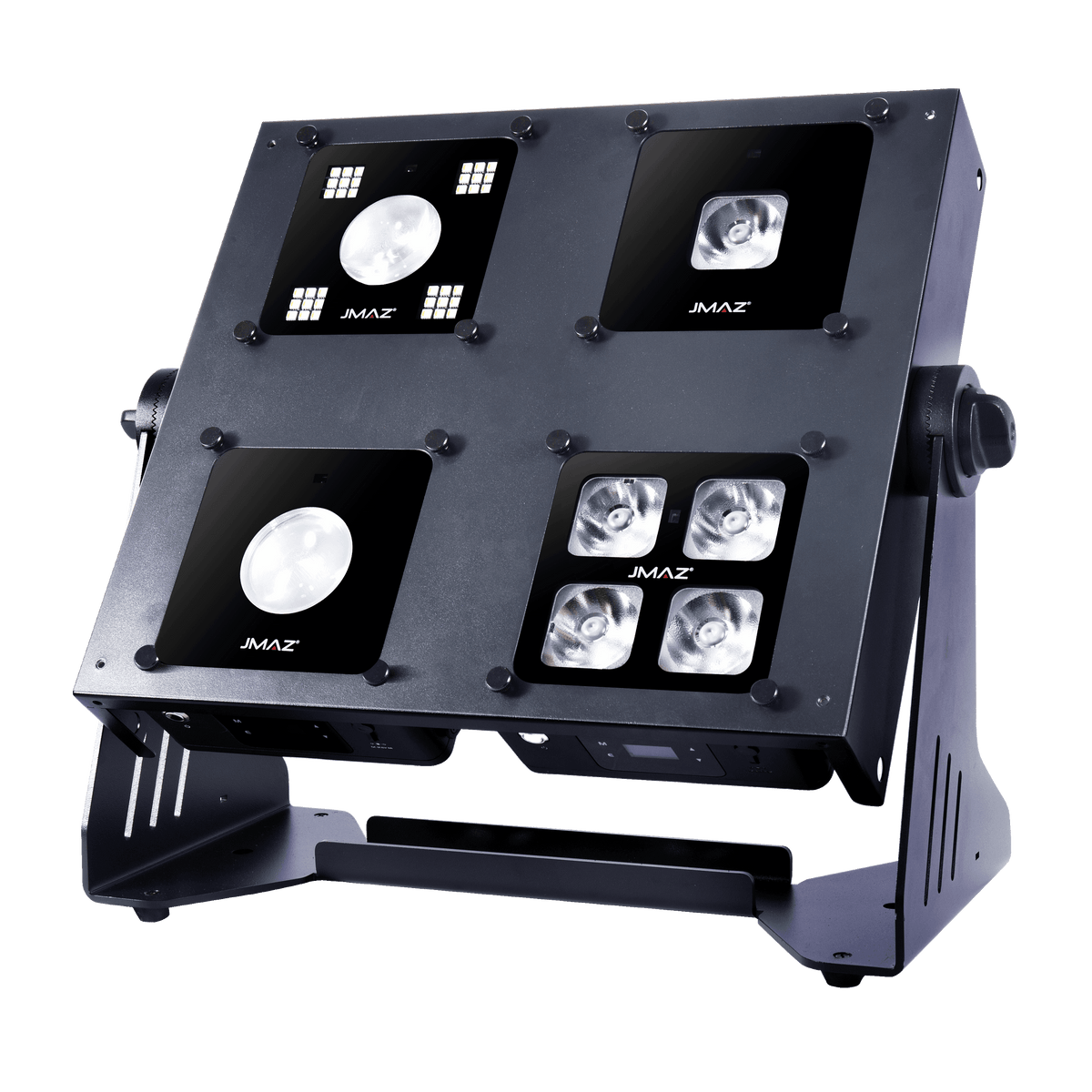 JMAZ MAD PAR 4SQUARE - Steel Frame for 4 MAD PAR LED Wash Light with Speaker-Stand Mount (Lights Sold Separately)