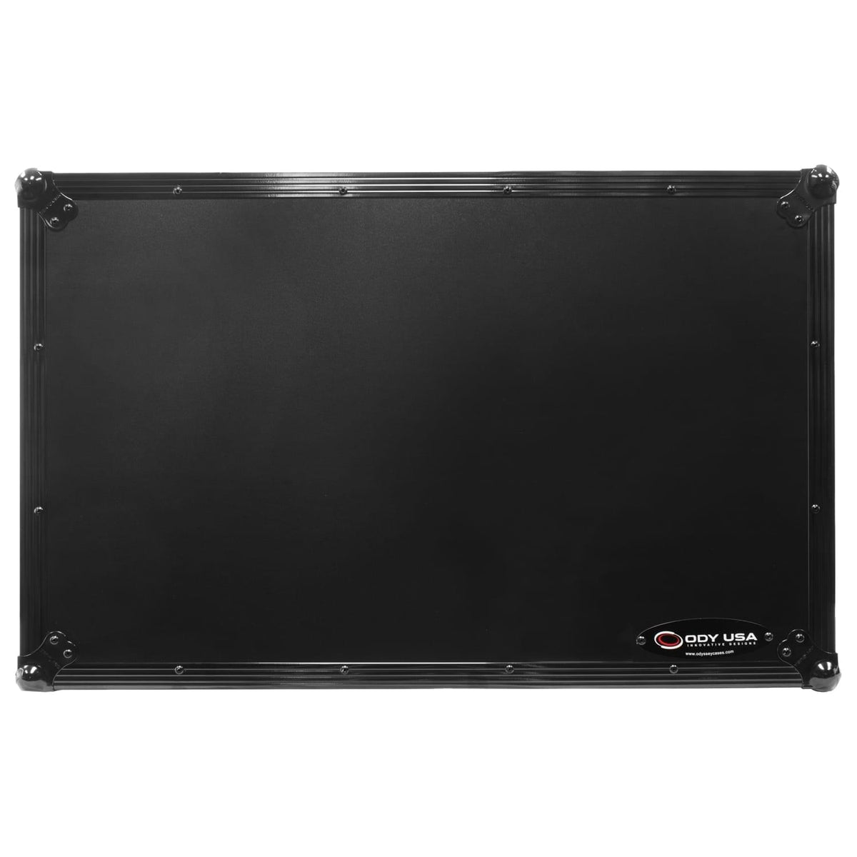 Odyssey FRBLGLP1UWPERFORMER - RANE PERFORMER Black Label 1U Case with Glide Style Laptop Platform and Wheels.