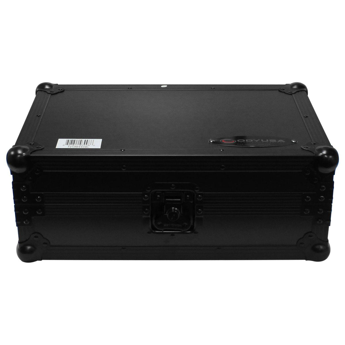 Odyssey FZ10MIXXDBL - Universal Black 10″ Format DJ Mixer Flight Case with Extra Deep Rear Compartment.