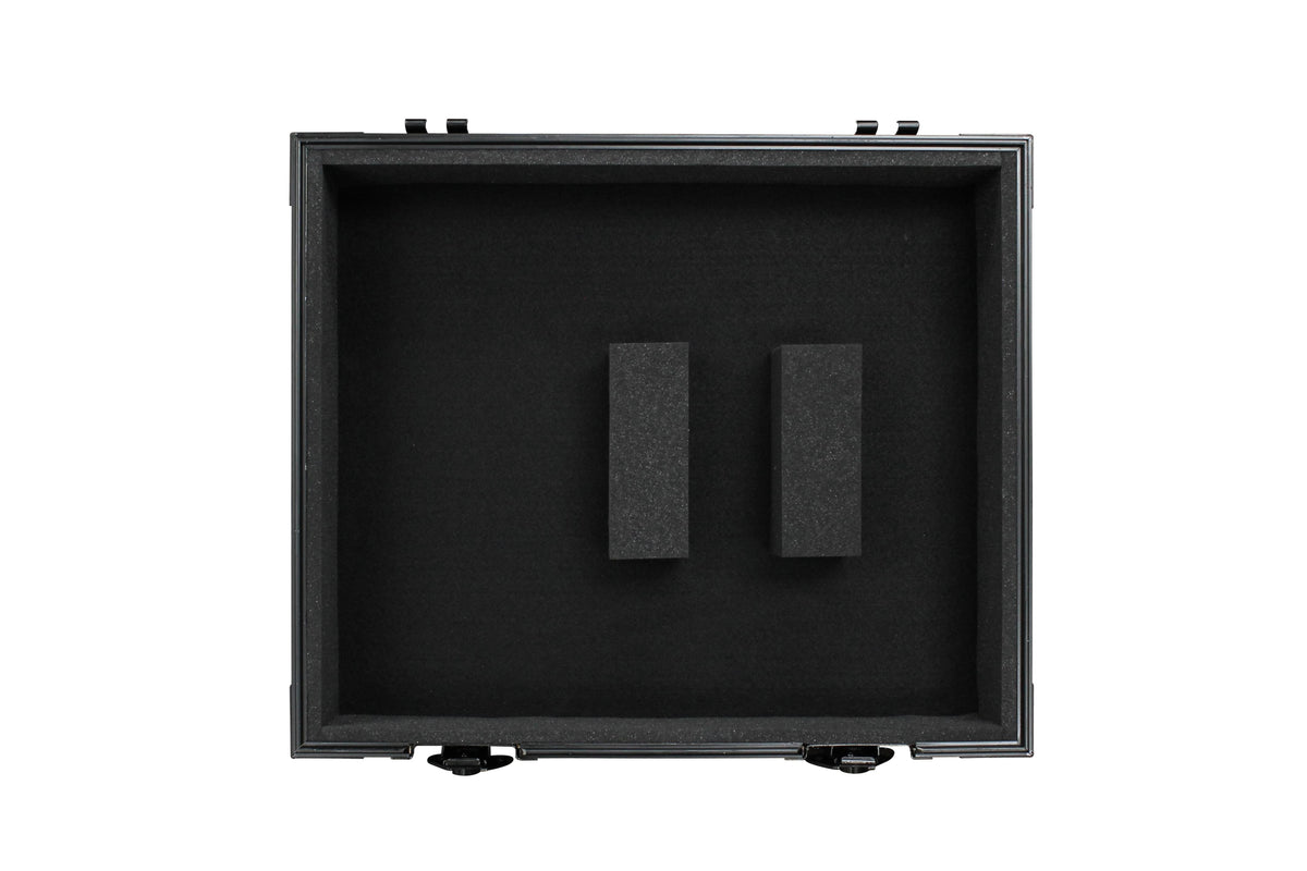 Odyssey FZ1200BL - All Black Technics 1200 Style DJ Turntable Flight Case.
