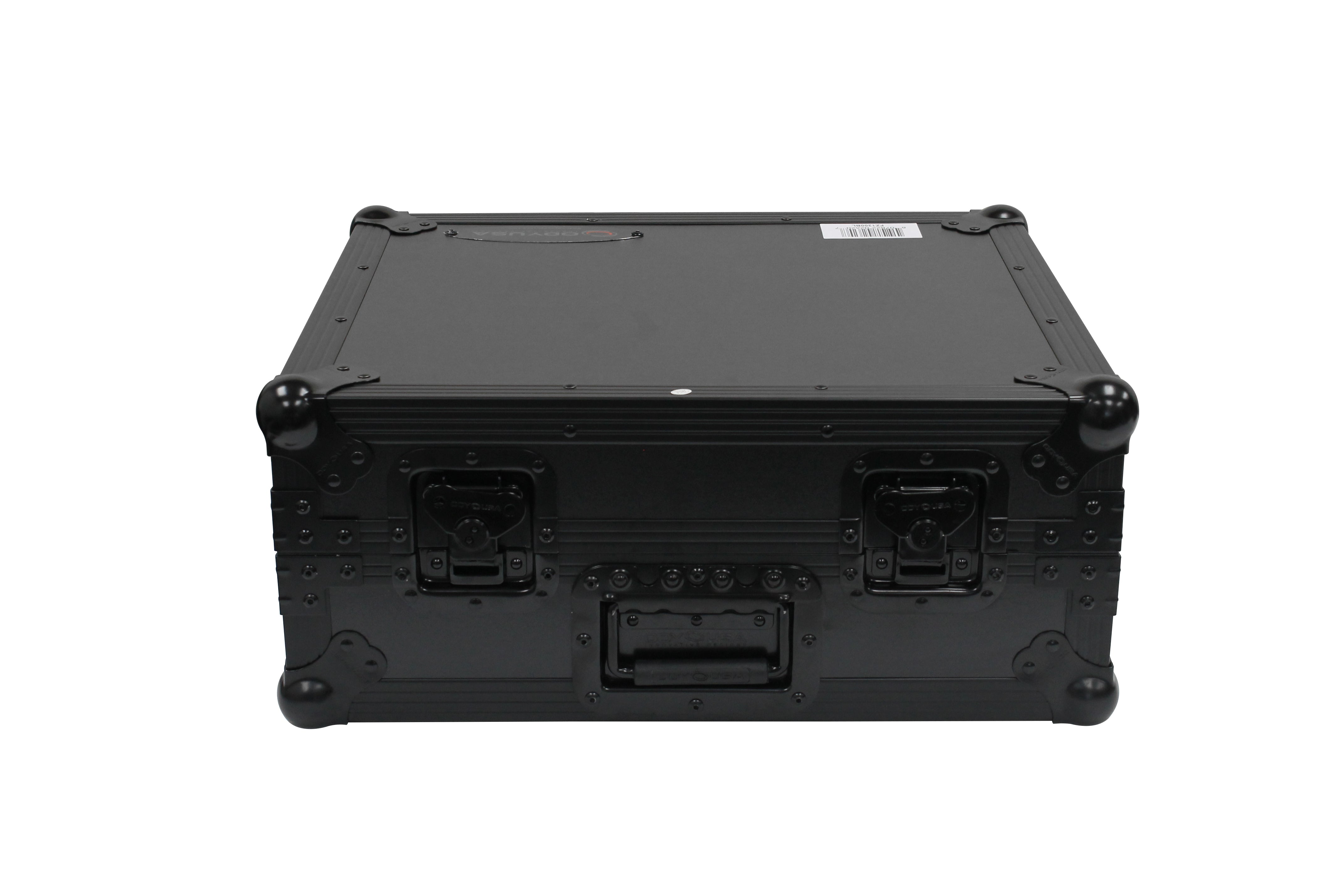 Odyssey FZ1200BL - All Black Technics 1200 Style DJ Turntable Flight Case