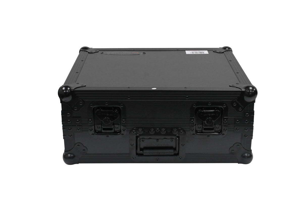 Odyssey FZ1200BL - All Black Technics 1200 Style DJ Turntable Flight Case.