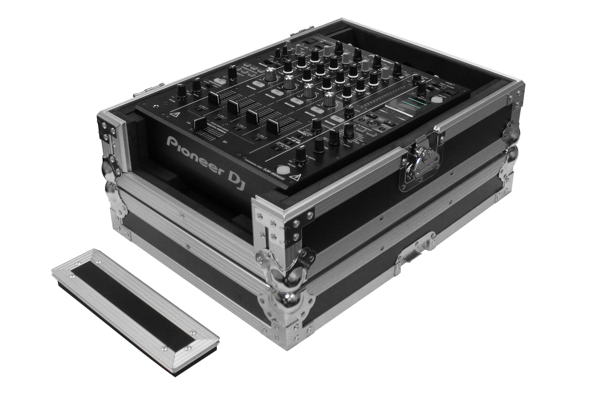 Odyssey FZ12MIXXD - Universal 12" Format DJ Mixer Case Pro-Duty with Extra Deep Rear Cable Space.
