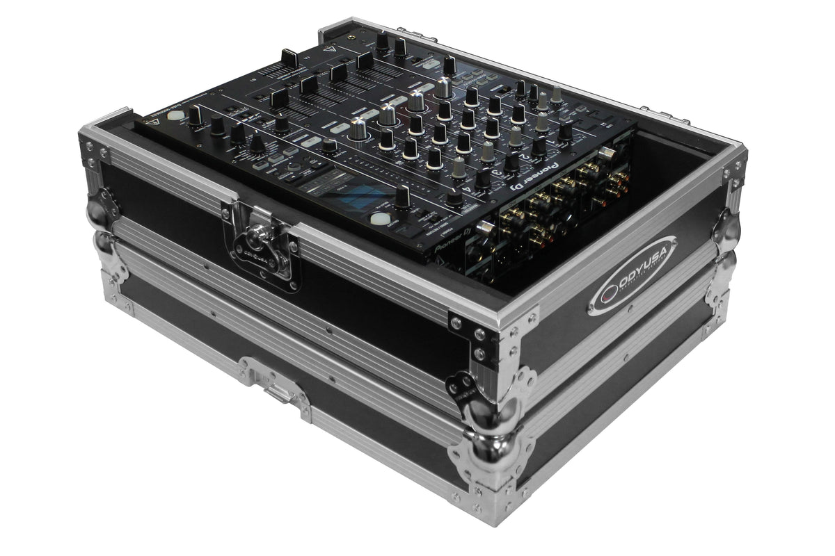 Odyssey FZ12MIXXD - Universal 12" Format DJ Mixer Case Pro-Duty with Extra Deep Rear Cable Space.